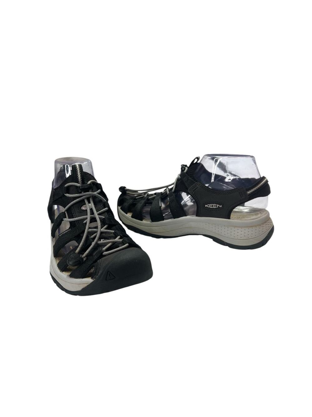Keen Astoria West 9 Womens Black Closed Toe Hiking Quick Dry Water Shoes Sandals